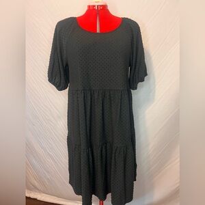 NWT JCrew Black Dress…Size Large